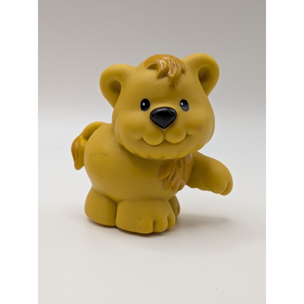 Fisher Price Little People BABY LION CUB from Mountain Safari Set Ark Zoo 1997